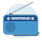 A radio